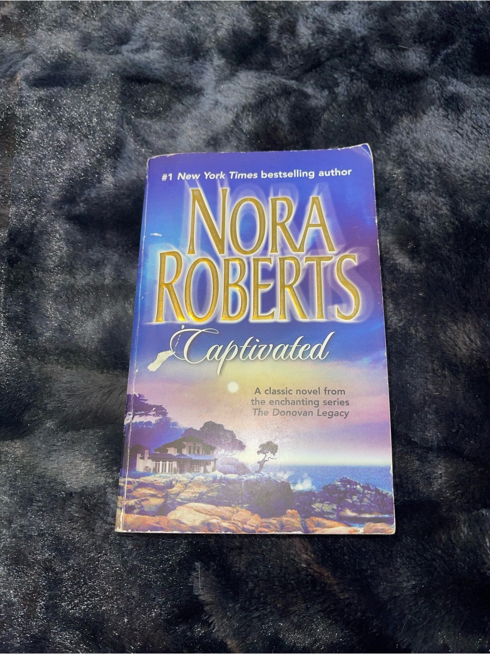 Nora Roberts paperback book